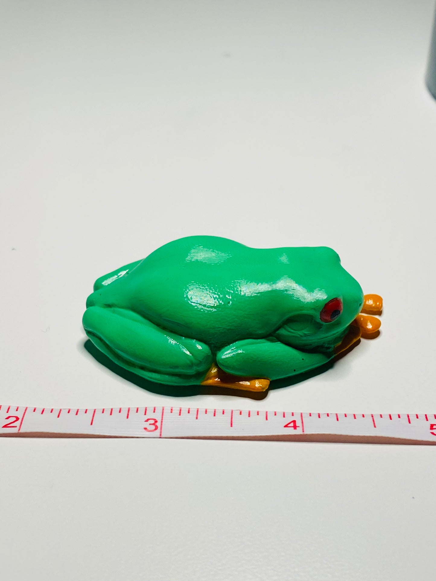 3D Printed Frog Large Agalychnis callidryas (red-eyed tree frog) sleeping