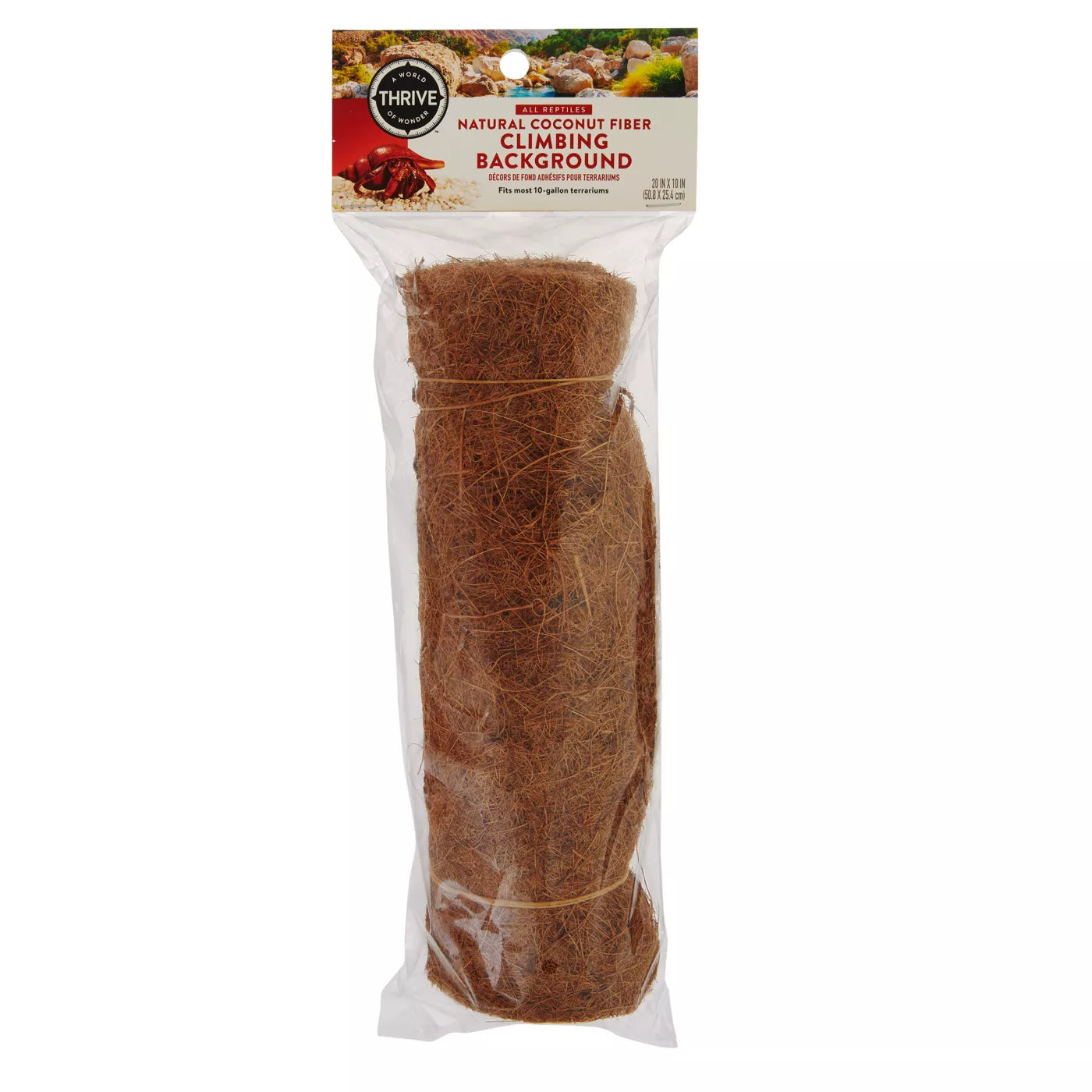 Natural Coconut Fiber Climbing Background