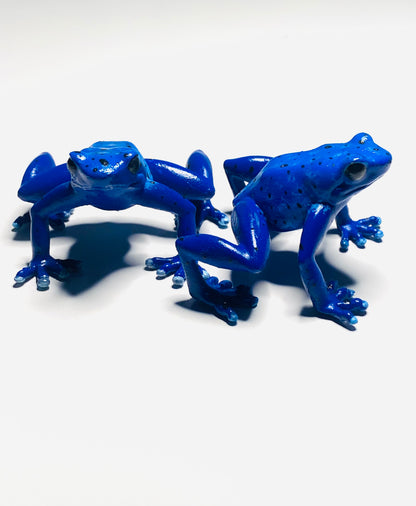 3D Printed Frog Large Dendrobates tinctorius "Azureus”