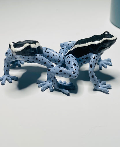 3D Printed Frog Large Dendrobates tinctorius “Powder Blue”