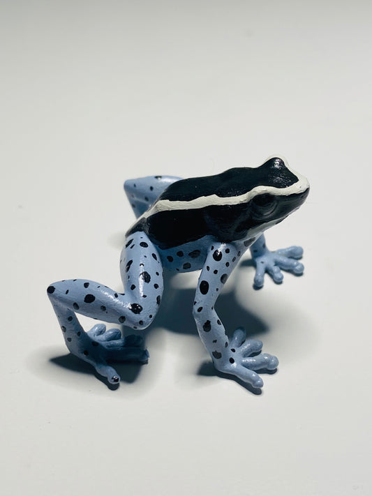 3D Printed Frog Large Dendrobates tinctorius “Powder Blue”