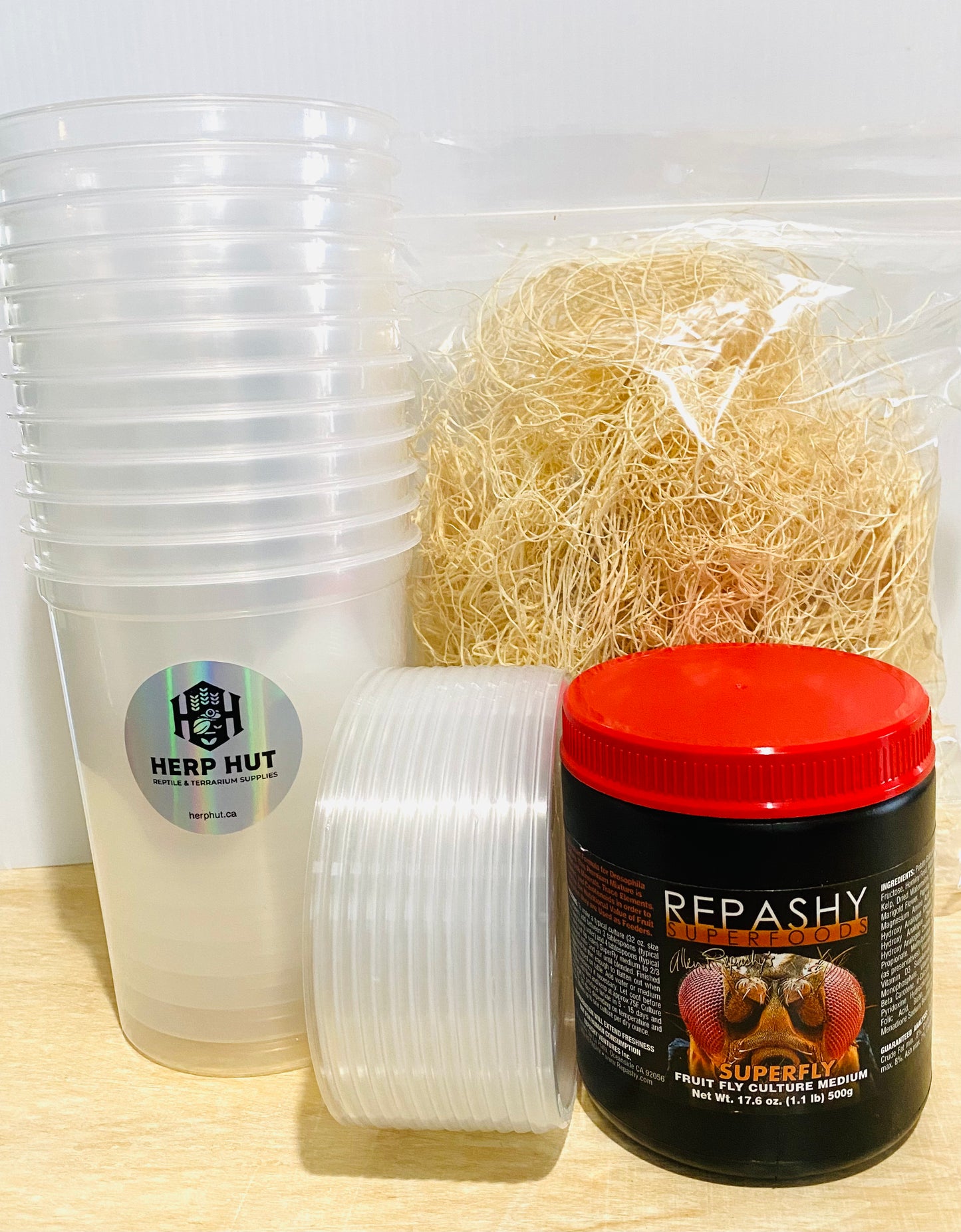 Fruit Fly Kit for 12 Cultures( Fruit Flies NOT Included)