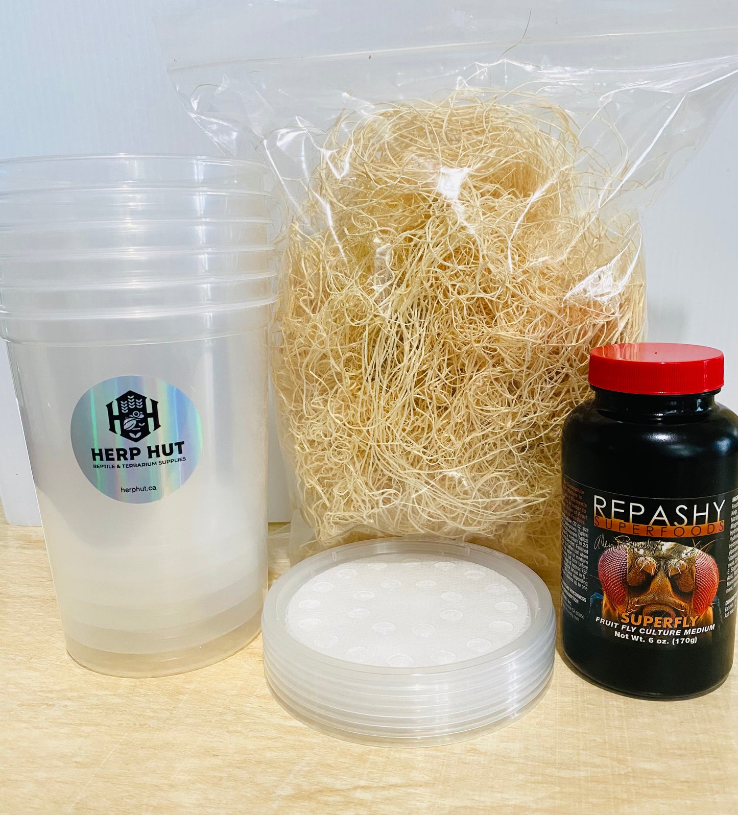 Fruit Fly Kit for 6 Cultures( Fruit Flies NOT included)