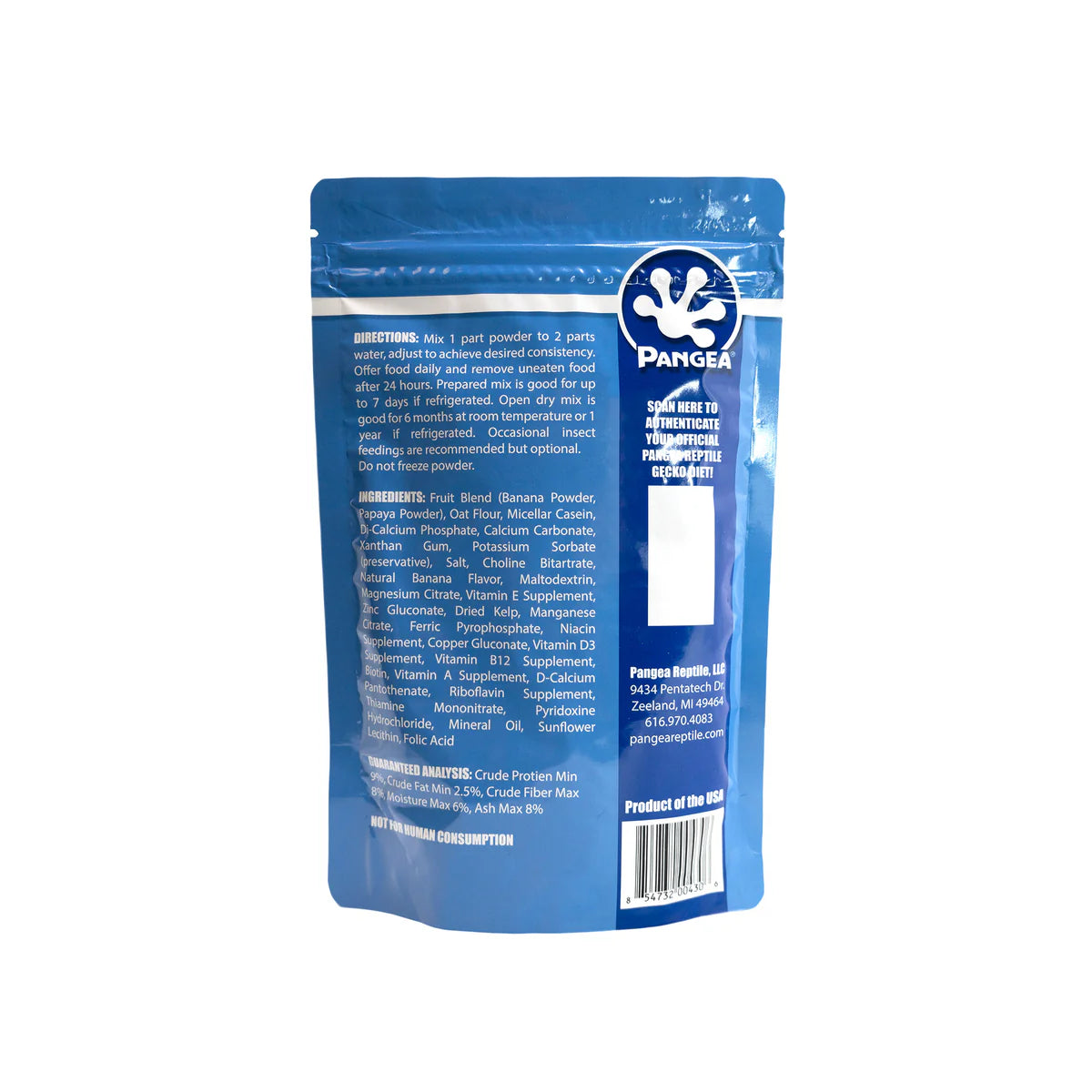 Pangea Gecko Diet Fruit Mix with Banana/Papaya