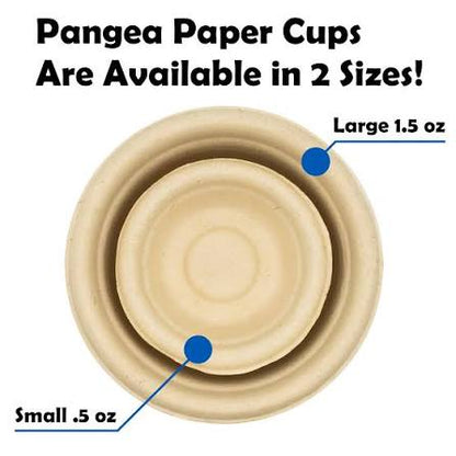 Paper Feeding Cups 0.5 oz (100pack)
